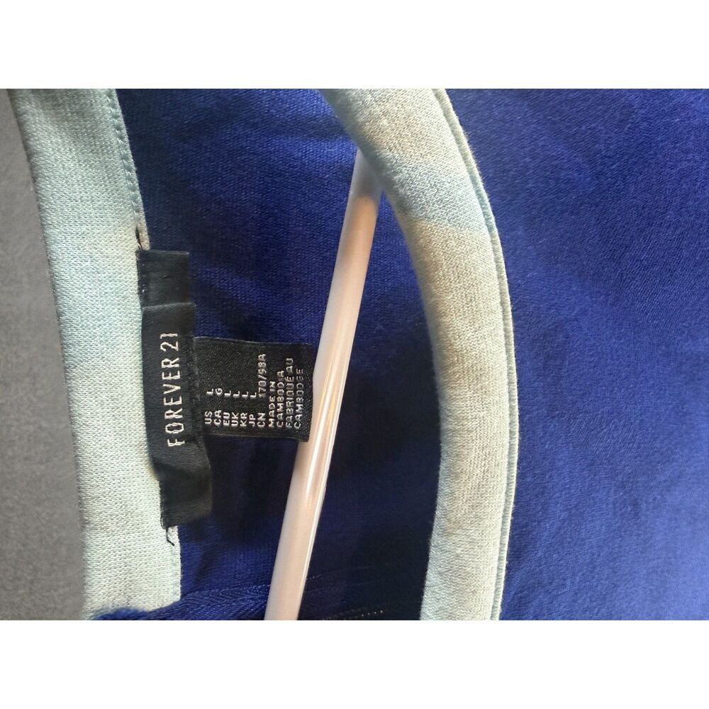 Blue bodycon Dress size L